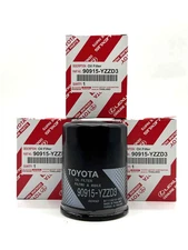 TOYOTA LEXUS OEM FACTORY OIL FILTER 90915-YZZD3 (3 PACK)