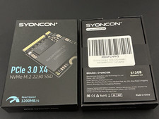 SYONCON PCIe 3.0 X 4 NVMe M.2 2230 SSD 512GB