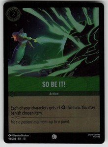 So Be It! 94/204 Whispers in the Well Cold Foil