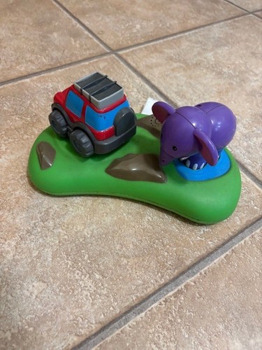 EVENFLO Exersaucer World Explorer Replacement Part Elephant Jeep w/batteries