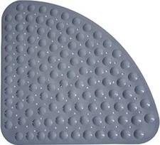 Sector Rubber Corner Shower Mat Anti-slip Quadrant Bath Mat Anti-Bacterial Sucti