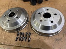 Pair- Cast Iron Front Brake Drums Studs For Model A Fords- Shipped Free