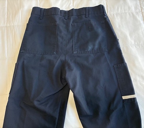 FedEx Stan Herman Pants Blue Cargo Work 34Rx34 Excellent Condition - Picture 4 of 4