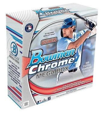2025 Bowman Chrome Mega Box Mojo Refractor- You Pick- Volume Discount