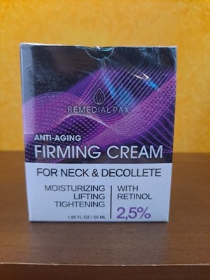 REMEDIAL Pax Anti Aging Neck Firming Cream Moisturizing Lifting 1.85FL Sealed