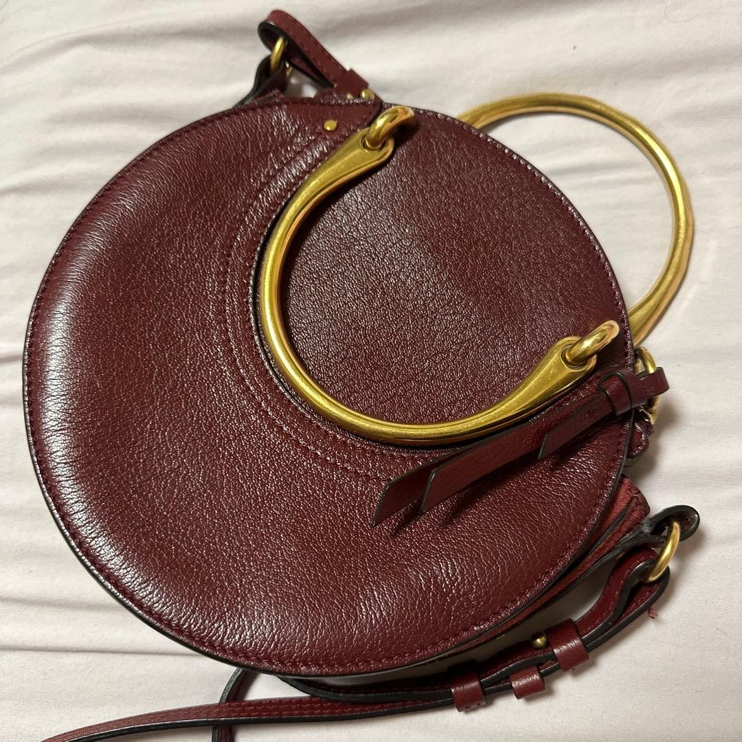 Chloe Shoulder Bag Purse Leather Authentic