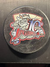 WPHL/NAHL  Odessa Texas Jackalopes Hockey Game Used Puck