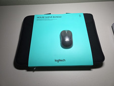 Logitech Mouse Sleeve Bundle 16" Laptop Sleeve w/ M185 Wireless Mouse 910-004806