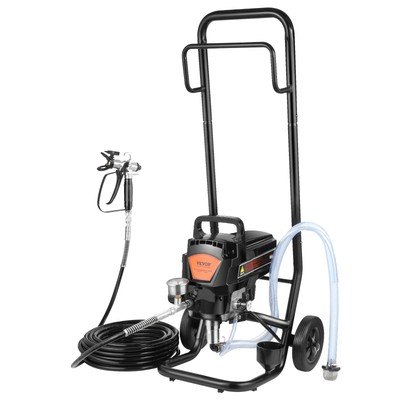 #ad VEVOR Stand Airless Paint Sprayer 950W 3000PSI Electric Paint Sprayer With Cart $258.90