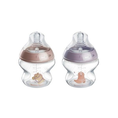 Tommee Tippee Natural Start 1 Count (Pack of 2), Pink & Purple Pack 2