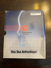 The Tax Advantage by Continental Software for Commodore 64 - Manual Only