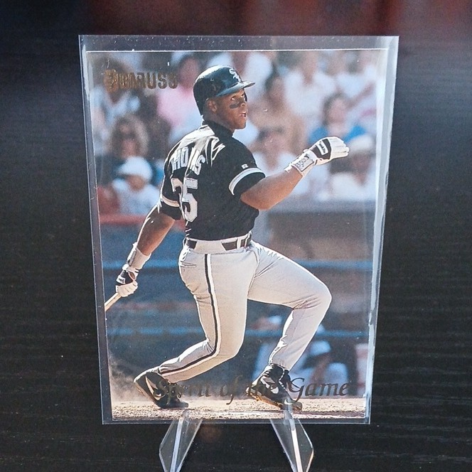Donruss Spirit of the Game Frank Thomas BIG HURT! #18 White Sox Baseball