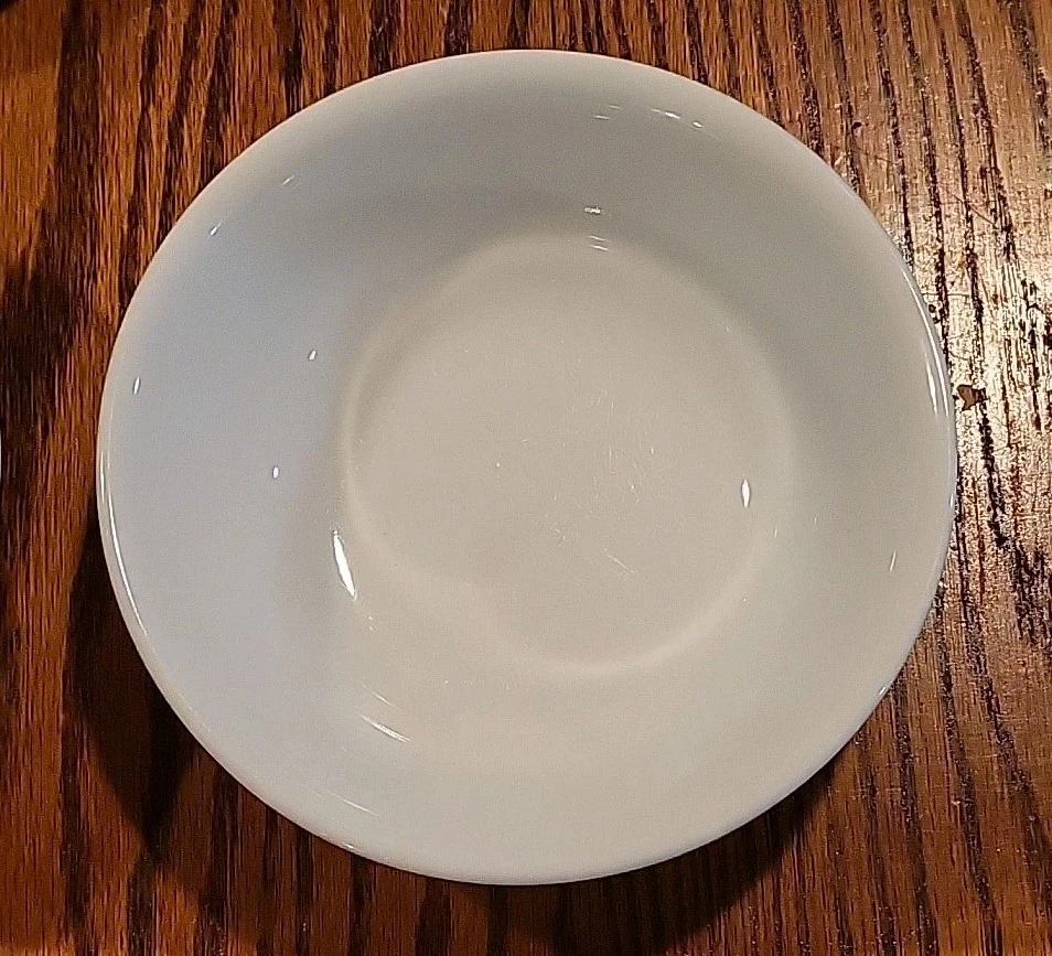 Juego de dos cuencos de cereal Corelle Camellia 2007-2013 vintage cero fichas raro Foto 4 de 4