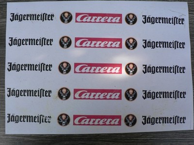 Carrera Universal 124 Jägermeister Logos For Grandstand Or Barrier
