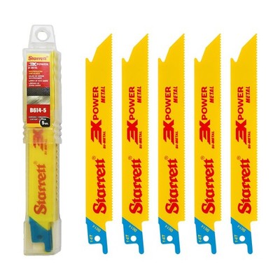 Säbelsägeblatt Metall 150mm 5er Pack Starrett 6'' Schneiden Präzision