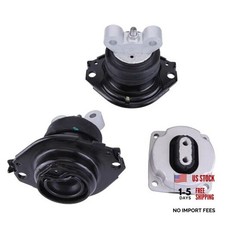 3pcs Engine Motor Transmission Mount Kit for Dodge