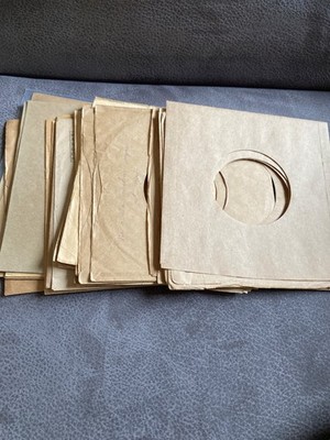 30 x Brown Paper Sleeves für US-Singles