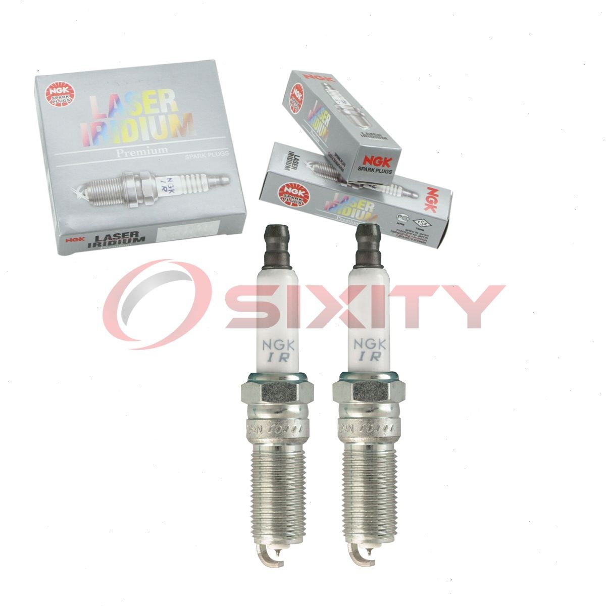 2 pc NGK 91725 LTR6BI-13 Laser Iridium Spark Plugs for SP527 LFJR-18-110 -9U px