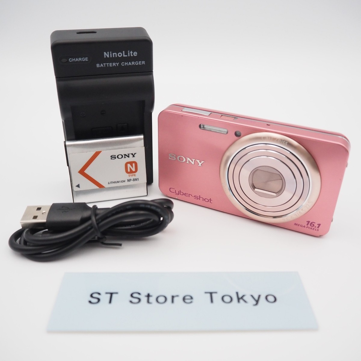 SONY Cyber-shot ピンク (ジャンク品) N Mint] SONY Cyber Shot DSC-W570 Pink Digital Camera Japanese Only