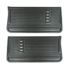 Pre-assembled Black Front Door Panels Pui Fits Chevrolet Chevelle Pd230