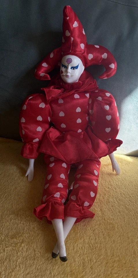 Jester Clown Doll Vintage - Image 2 of 4