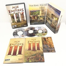 Age of Empires III PC CD Win Xp Game 2006 Complete With Slipcover  Install Key