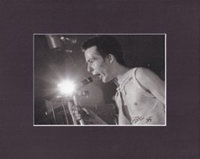 8X10" Matted Print Art Picture: Sid Vicious at 100 Club