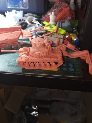 3D print 1/72/87/48 US M48A5 Patton   tank  Model kit  Unpainted