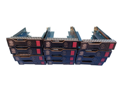 LOT of 12 651314-001 HP SMART CARRIER CADDY TRAY GEN8 GEN9 LFF SAS SATA HDD