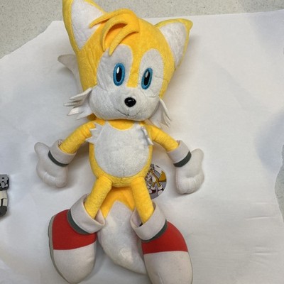 Sonic The Hedgehog Tails Super Jumbo Big Plush Doll 16inch Tokyo Joypolis Japan 