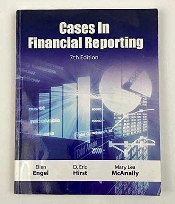 Cases in Financial Reporting - Paperback, by E. et al Engel - Very Good