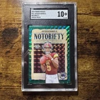 2024 PANINI PRIZM MOSAIC JAYDEN DANIELS ROOKIE NOTORIETY GREEN SGC 10