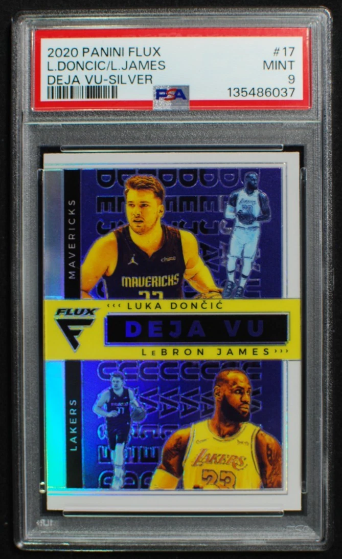 Luka Dončić 9 Graded Basketball Sports Trading Cards & Accessories