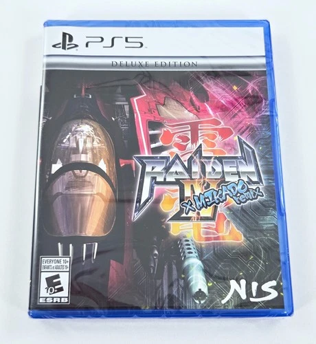 RAIDEN IV X MIKADO REMIX 4 NEW SEALED 2023 Authentic Playstation 5 PS5