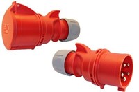 Set Cee Kupplung Und Phasenwender 16A 5-Polig 400V Starkstrom Pce