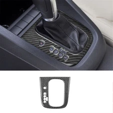 For Volkswagen Jetta Sedan Carbon Fiber Interior Automatic Gear Shift Cover Trim