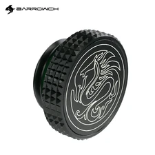 BarrowCH Barrow G1/4" Stop Plug Fitting Low Profile Special Edition , Black