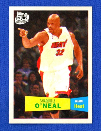 Shaquille O'neal 5 Karten Lot mit RC Rookie Card Orlando Magic - Miami Heat Lakers - Bild 5 von 10