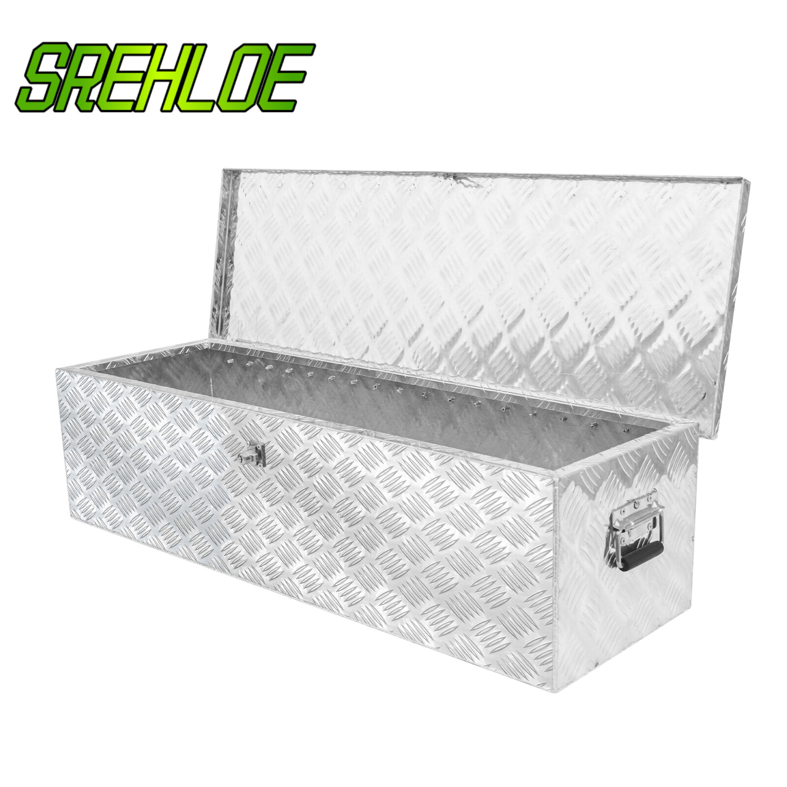 39-Inch Aluminum Underbody Truck Tool Box with Lock for Secure Storage