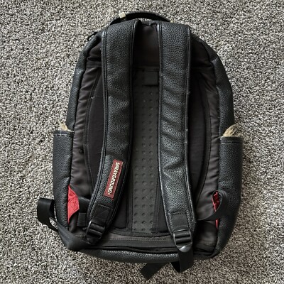 Rare Sprayground Spucci Leopard Money Leather Faux Fur Backpack