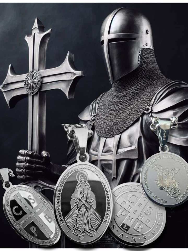 Medaglia Miracolosa 316L MASSICCIO 3mm  Relijewels - SCONTO (Listino 49€) - Immagine 4 di 4