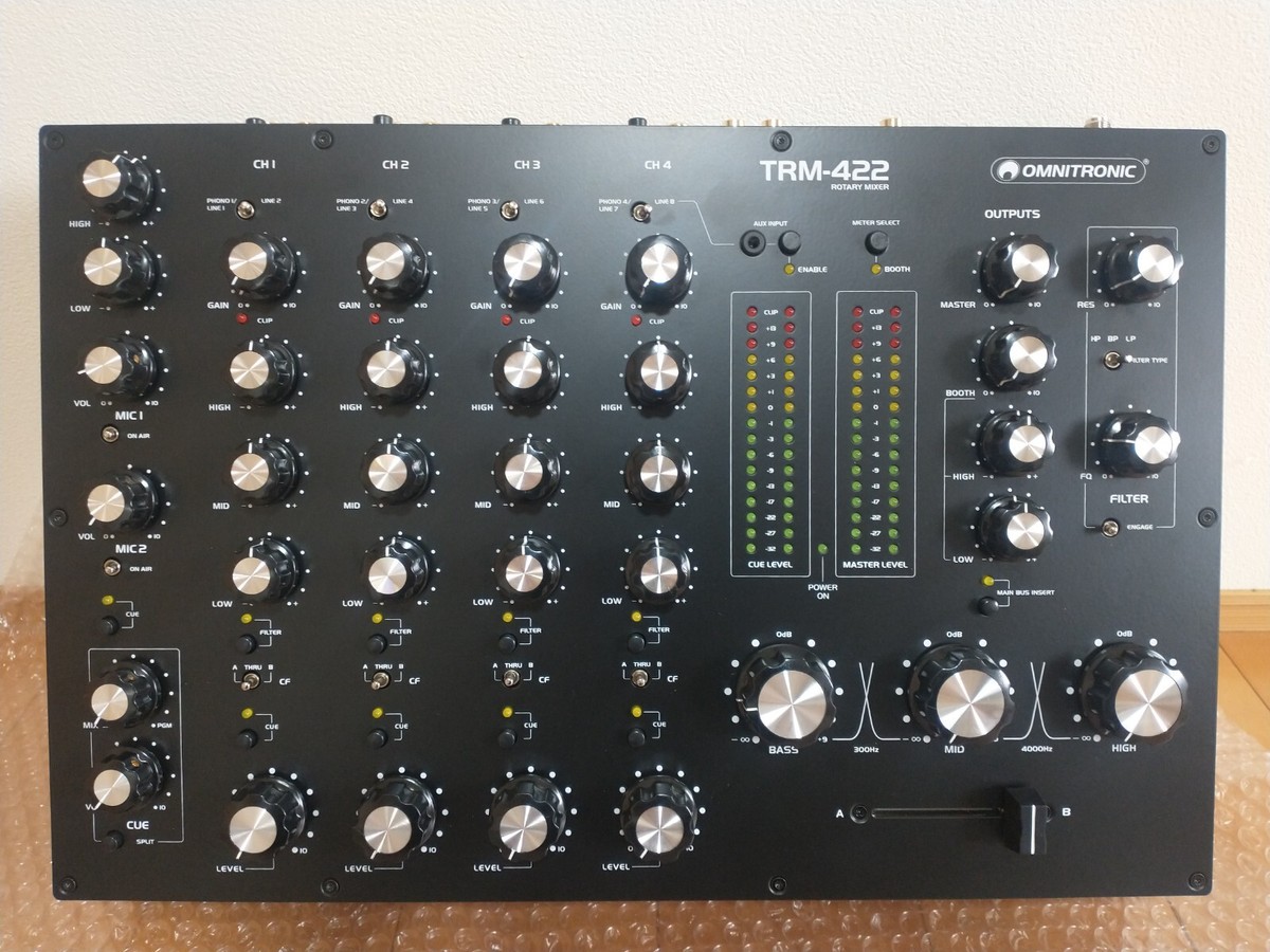 omnitrix TRM 422 rotary mixer DJ Mixer 4 Channel | eBay