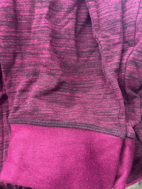 Juego de salón de 2 piezas Felina para mujer pijama de felpa francesa joggers (BORGOÑA S) NUEVO SIN ETIQUETAS Foto 3 de 4