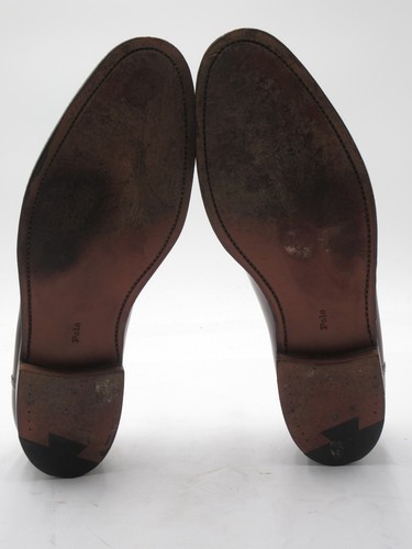 Men's Polo Ralph Lauren Marlow Brown Shell Cordovan Tasseled Loafers Size 11 D - Picture 8 of 10