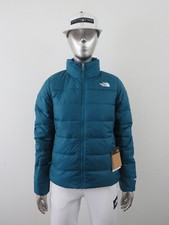 Womens The North Face Flare 2 Minoqua Puffer Insulated 550-Down Jacket Blue Mo