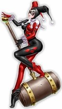 Harley Quinn  Anime JDM Car Window Decal Stickers