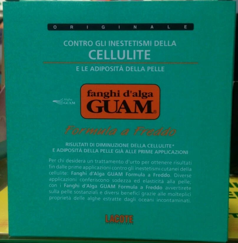 GUAM FANGHI D' ALGA FORMULA A FREDDO 1000 G CONTRO LA CELLULITE
