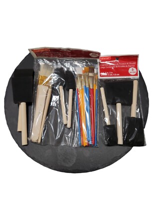 CRAFTSMART All-Purpose Brushes - 30 Pieces. Open see pictures. Just One Its Used