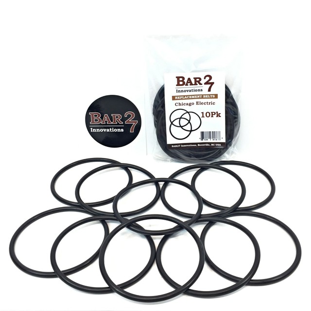 Rock Tumbler Replacement Drive Belt for Harbor Freight Chicago Electric