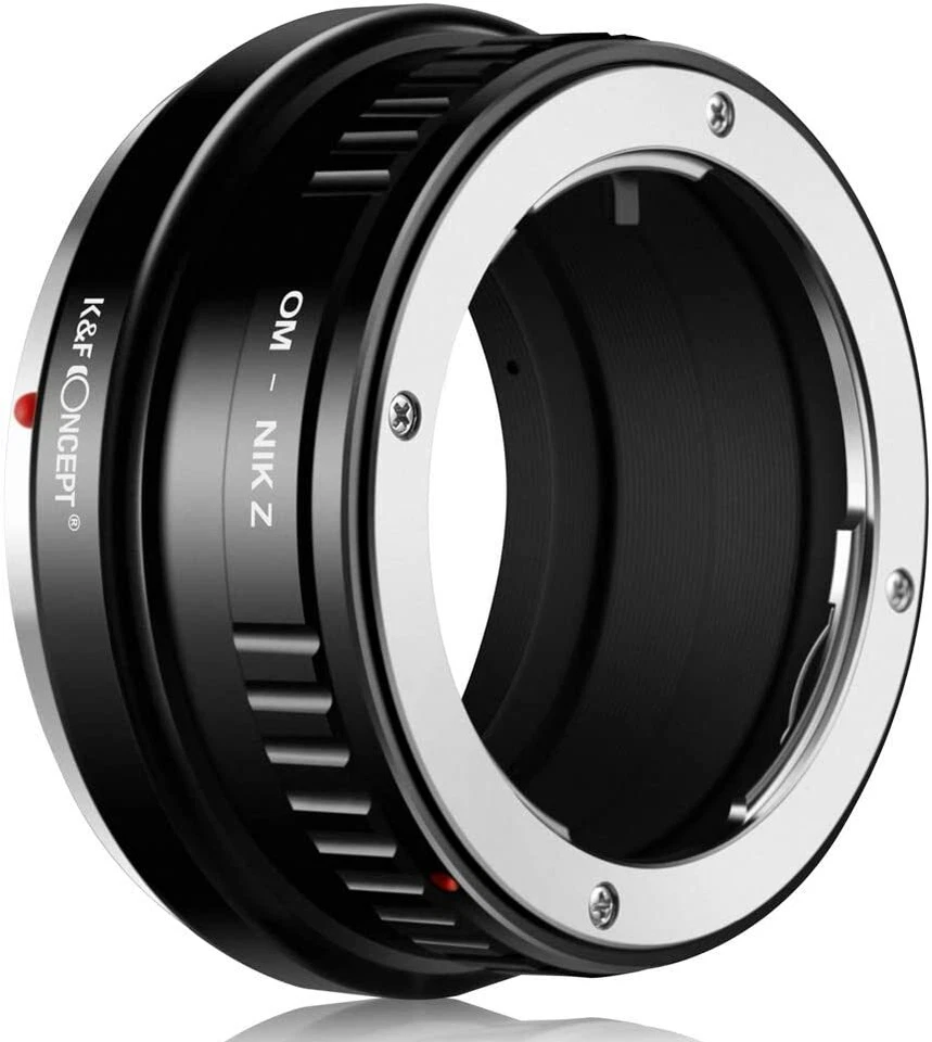 K&F Concept Manual Lens Adapter for Olympus OM Lens to Nikon Z Z6 Z7 Camera Body - Image 3 of 4